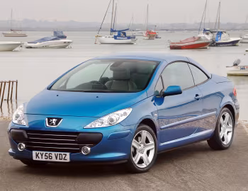 Peugeot 307 CC [UK-spec] '2005–08