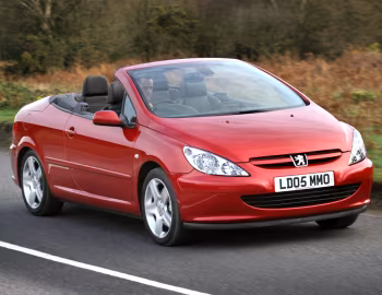 Peugeot 307 CC [UK-spec] '2003–05