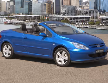 Peugeot 307 CC [Australia] '2003–05