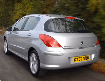 Peugeot 308 5-door [UK-spec] '2007–11