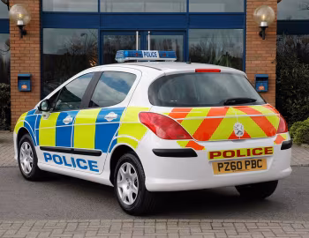 Peugeot 308 5-door Police [UK-spec] '2007–11