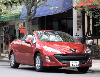 Peugeot 308 CC [Japan] '2009–11