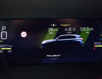Комбінація приладів Peugeot 308 GT Hybrid [Worldwide] '2025–н.ч.