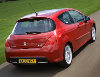 Peugeot 308 GT THP 175 3-door [UK-spec] '2008–09