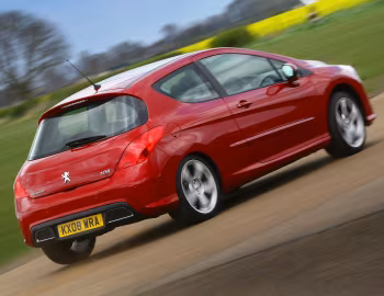 Peugeot 308 GT THP 175 3-door [UK-spec] '2008–09