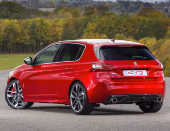Peugeot 308 GTi [UK-spec] '2015–17