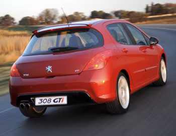 Peugeot 308 GTi [South Africa] '10.2010–07.2011