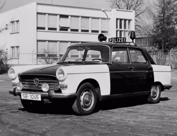 Peugeot 404 Polizei