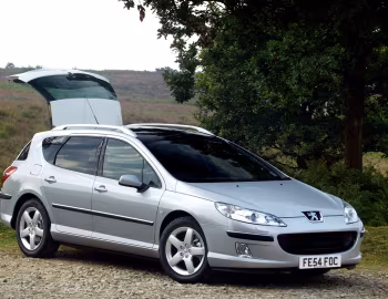 Peugeot 407 SW [UK-spec] '09.2004–10.2008