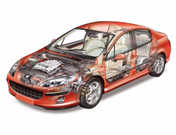 Peugeot 407 3.0 V6 [Worldwide] '2004–08