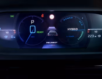 Painel Peugeot 408 GT HYBRID [UK-spec] '2023–26