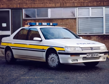 Peugeot 605 Police [UK-spec] '1989–95