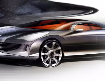 Esboço (sketch) Peugeot 908 RC Concept '10.2006