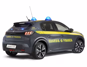 Peugeot e-208 GT Guardia di Finanza [Italy] '2021–23