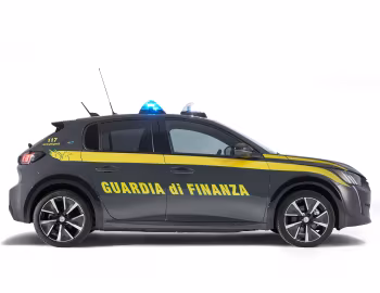 Peugeot e-208 GT Guardia di Finanza [Italy] '2021–23