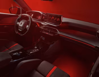 Interior Peugeot E-208 GTi '06.2025