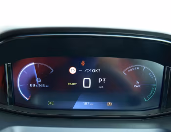 Tableau de bord Peugeot E-Partner [UK-spec] '2024–pr.