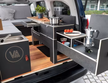 Interior Peugeot e-Rifter Vanderer '2022–24