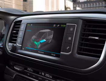 Interior Peugeot e-Traveller [Worldwide] '2020–24