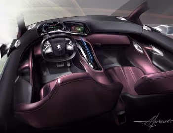 Esboço (sketch) Peugeot HR1 Concept '10.2010