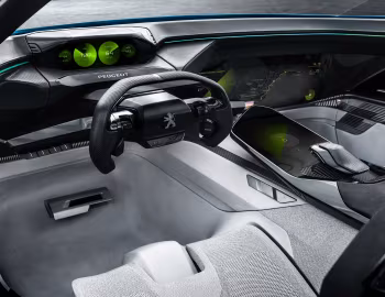 Интерьер Peugeot Instinct Concept '03.2017