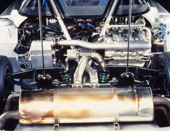 Sob o capô Peugeot Oxia Concept '1988