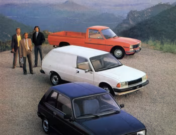 Peugeot 504 Pickup, Peugeot 104 Z, Peugeot 305 Break Service