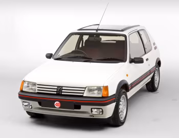 Peugeot 205 1.6 GTI [UK-spec] '04.1984–90