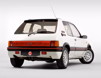 Peugeot 205 1.6 GTI [UK-spec] '04.1984–90