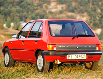 Peugeot 205 Automatic 5-door [Worldwide] '1986–90