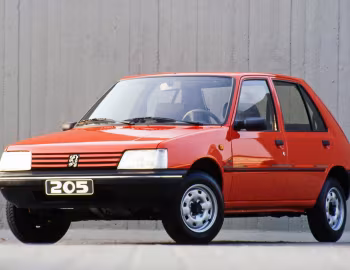 Peugeot 205 "Color Line" '1991–92