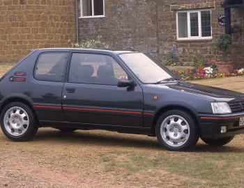 Peugeot 205 1.9 GTI [UK-spec] '1991–02.1994