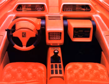 Interior Peugeot Proxima Concept '1986