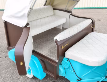 Intérieur 1964 Piaggio Ape 175 Calessino