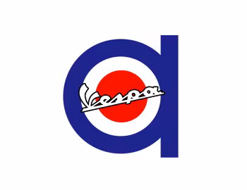 Логотип Vespa '04.1946–н.ч.
