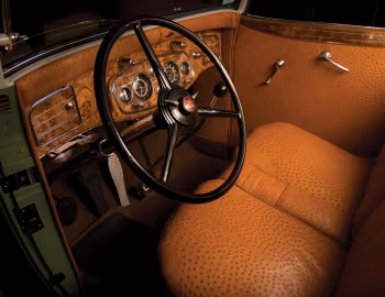 Panel frontal 1933 Pierce-Arrow Twelve Convertible Sedan by LeBaron (1242)