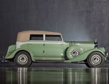 1933 Pierce-Arrow Twelve Convertible Sedan by LeBaron (1242)