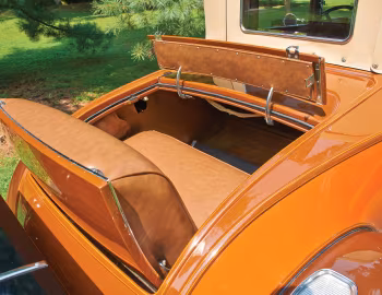 Intérieur 1929 Pierce-Arrow Model 126 Convertible Coupe