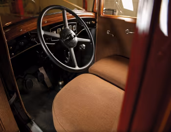 Front panel 1931 Pierce-Arrow Model 43 5-passenger Sedan