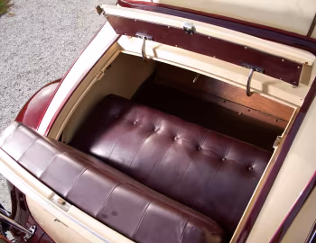 Interior 1931 Pierce-Arrow Model 43 Roadster