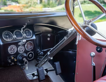 Front Panel 1917 Pierce-Arrow Model 48B 4-passenger Touring (Series 4)