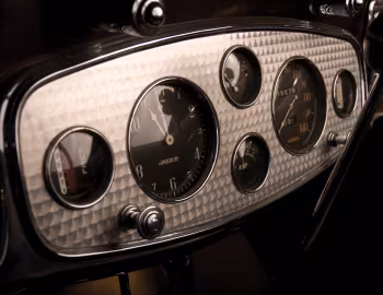 Tableau de bord 1932 Pierce-Arrow Model 54 Convertible Sedan