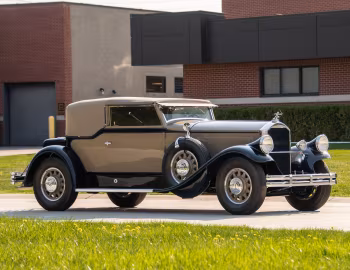 1930 Pierce-Arrow Model B Convertible Victoria by Waterhouse