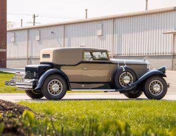 1930 Pierce-Arrow Model B Convertible Victoria by Waterhouse