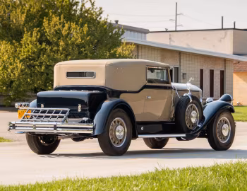 1930 Pierce-Arrow Model B Convertible Victoria by Waterhouse