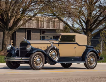 1930 Pierce-Arrow Model B Convertible Victoria by Waterhouse
