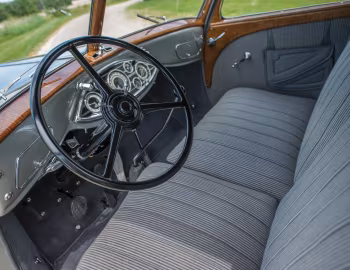 Panel frontal 1933 Pierce-Arrow Silver Arrow