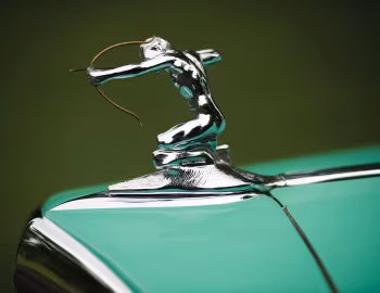 Маскот 1934 Pierce-Arrow Silver Arrow Coupe (840A)