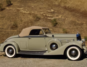 1935 Pierce-Arrow Twelve Convertible Coupe Roadster (1245)