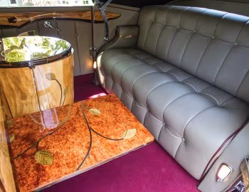 Interior 1938 Pierce-Arrow Twelve Convertible Phaeton by Bohman & Schwartz